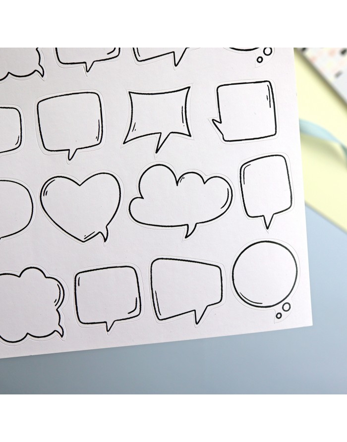 Bocadillos sticker sheet | Alúa Cid design