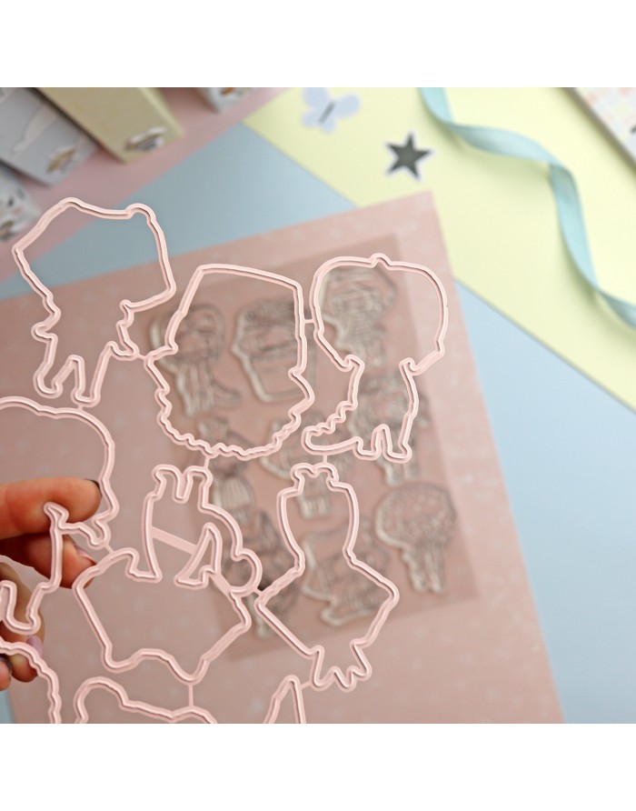 'Pelele' Stamp & Die set