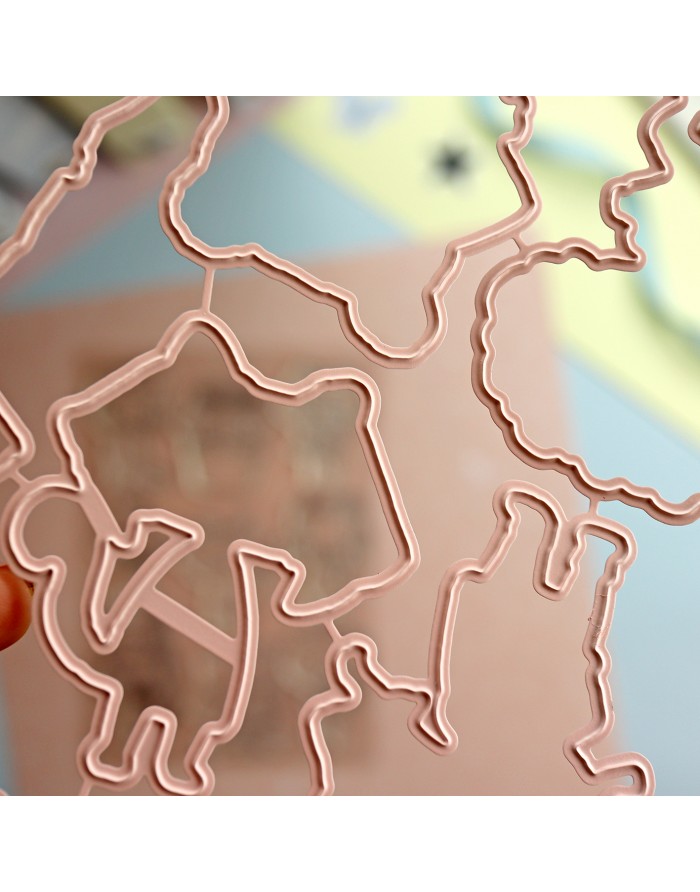 Pelele stamps & dies set | Alúa Cid