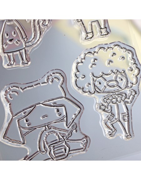 Pelele clear stamps set | Alúa Cid