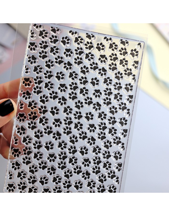 Fondo Huellas clear stamp | Alúa Cid