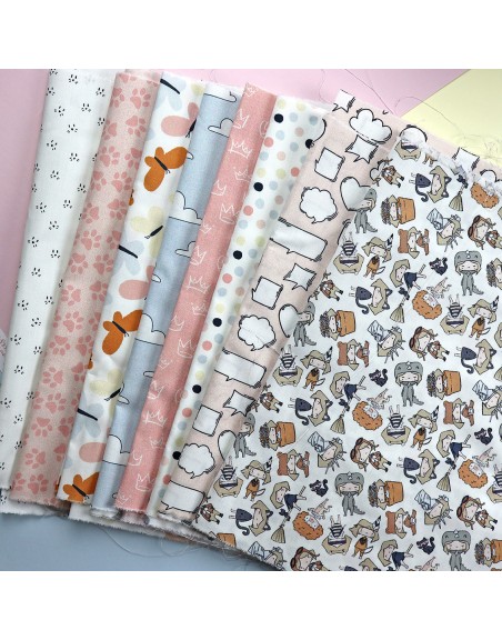 5m Mariposas printed fabric | Pelele by Alúa Cid