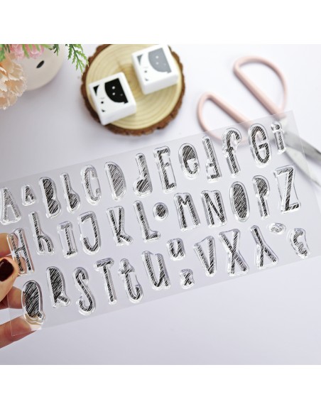 ABC verano stamp set