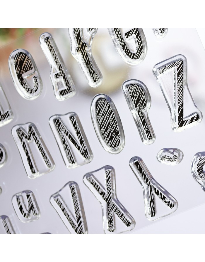 ABC verano clear stamps set | Alúa Cid