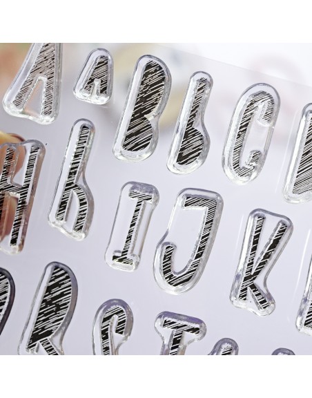 ABC verano stamp set