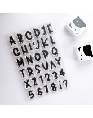 MINI Bunch ABC clear stamps set | Alúa Cid 2