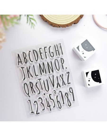 ABC Patio clear stamps set | Alúa Cid