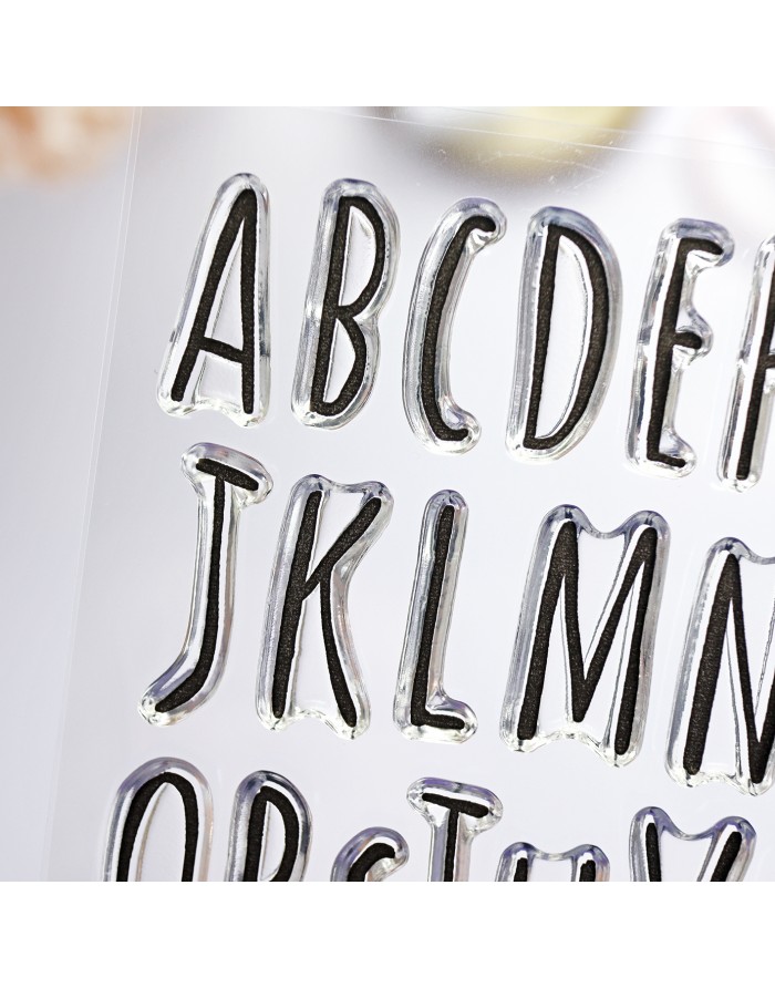 ABC Patio clear stamps set | Alúa Cid