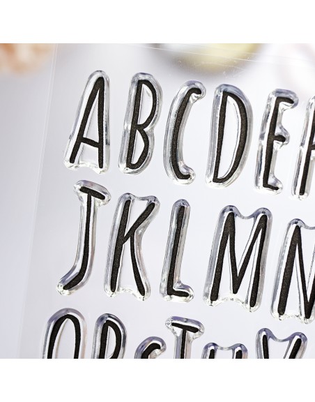 ABC Patio clear stamps set | Alúa Cid