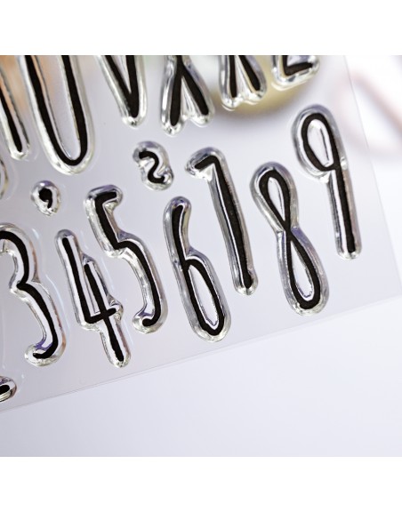 ABC Patio clear stamps set | Alúa Cid