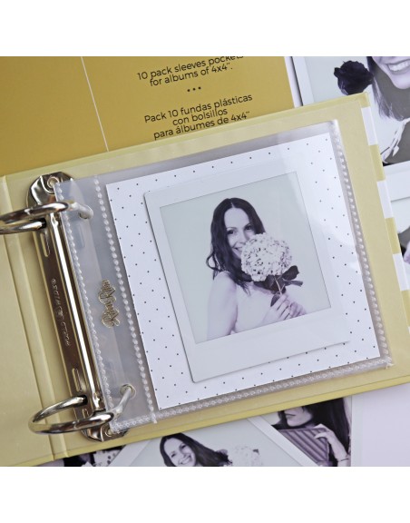 4x4" 1 pocket sleeves for Rita's Diary