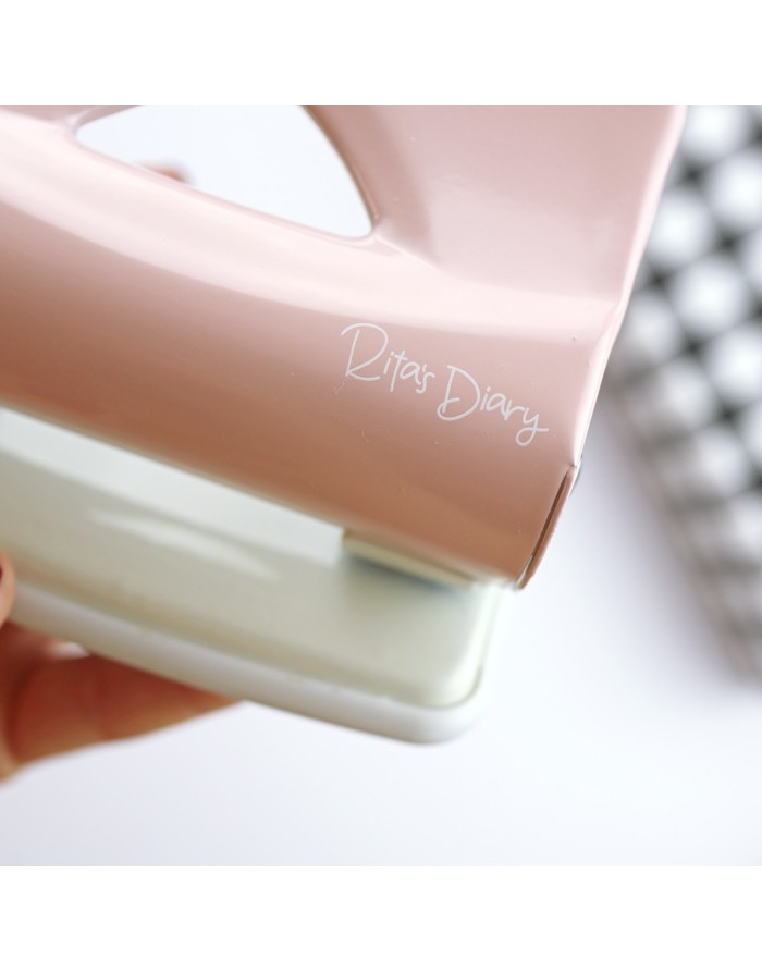 2 hole punch for Rita's Diary