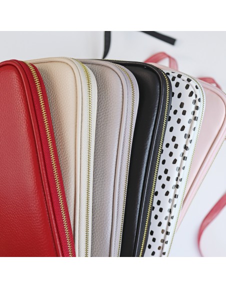 Real leather Stone pencil case