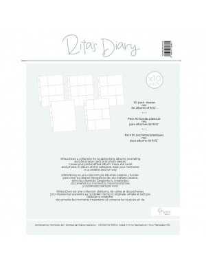 9x12" sleeves Model J for Rita's Diary