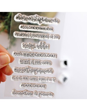 Momenti Primaverili ITALIAN clear stamps set | Alúa Cid 2
