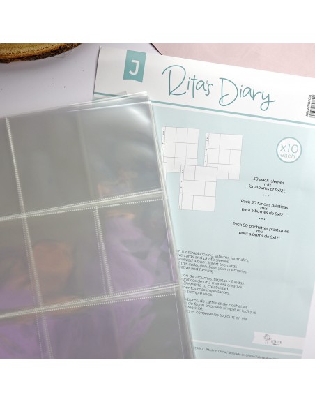 9x12" sleeves MAXIKIT Model J for Rita's Diary