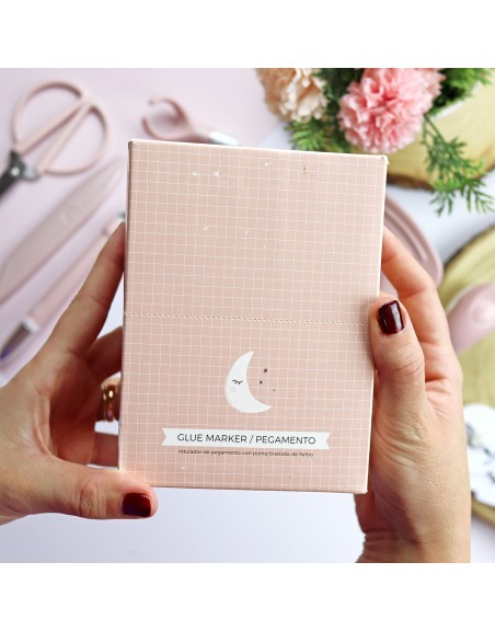 Precision glue marker