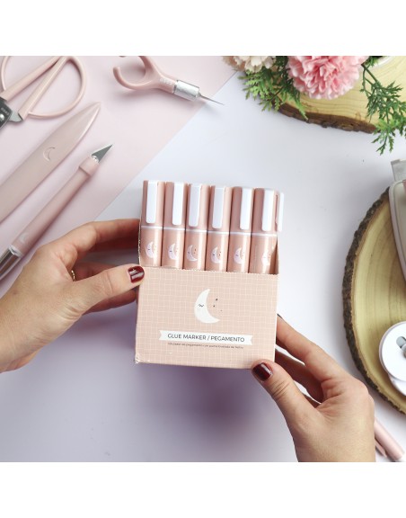 Precision glue marker