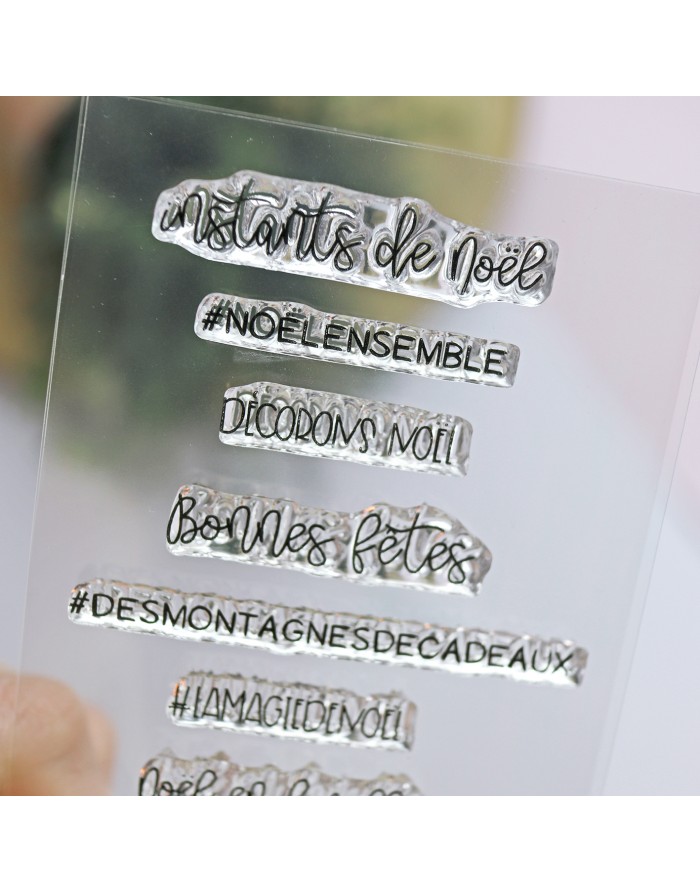 'Moments de Noël' stamp by Alúa Cid 'Moments de Noël' stamp by Alúa Cid