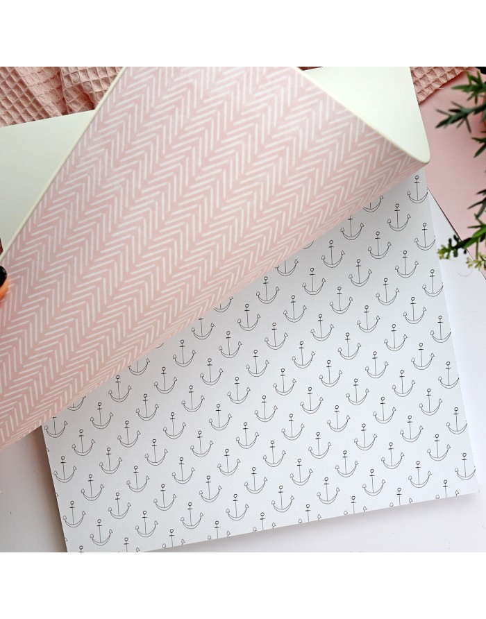 New Love 12x12" paper pad | Alúa Cid design