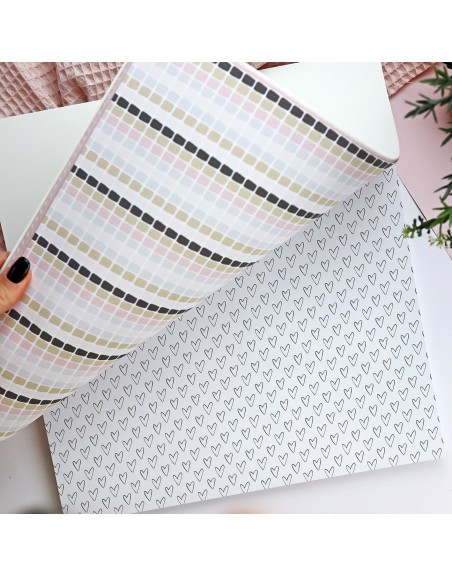 Paper pad 12x12", 'New Love'