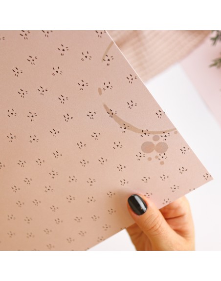 New Love 12x12" paper pad | Alúa Cid design