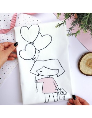 Celia Love fabric panel | We Love collection