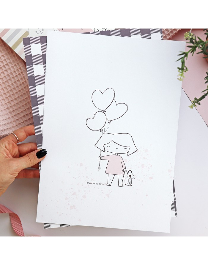 Celia Love Set of 2 sheets | Alúa Cid