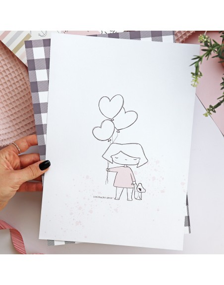 Celia Love Set of 2 sheets | Alúa Cid