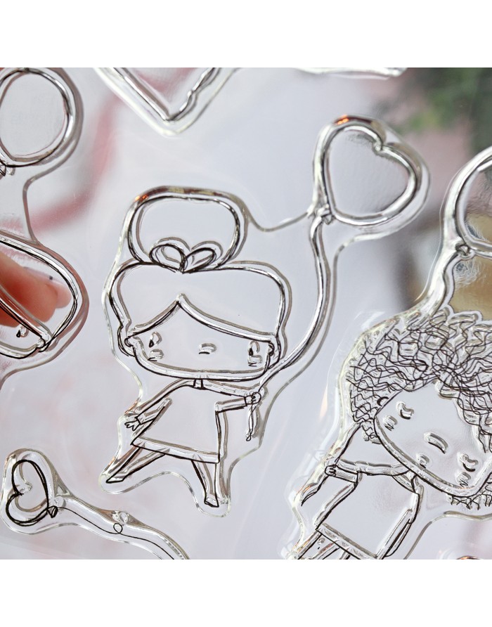 'NewLove' clear stamps set 'NewLove' clear stamps set
