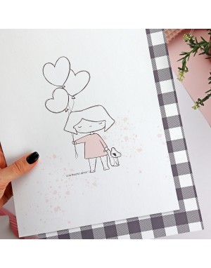 Celia Love DIE-CUT Set of 2 sheets | Alúa Cid