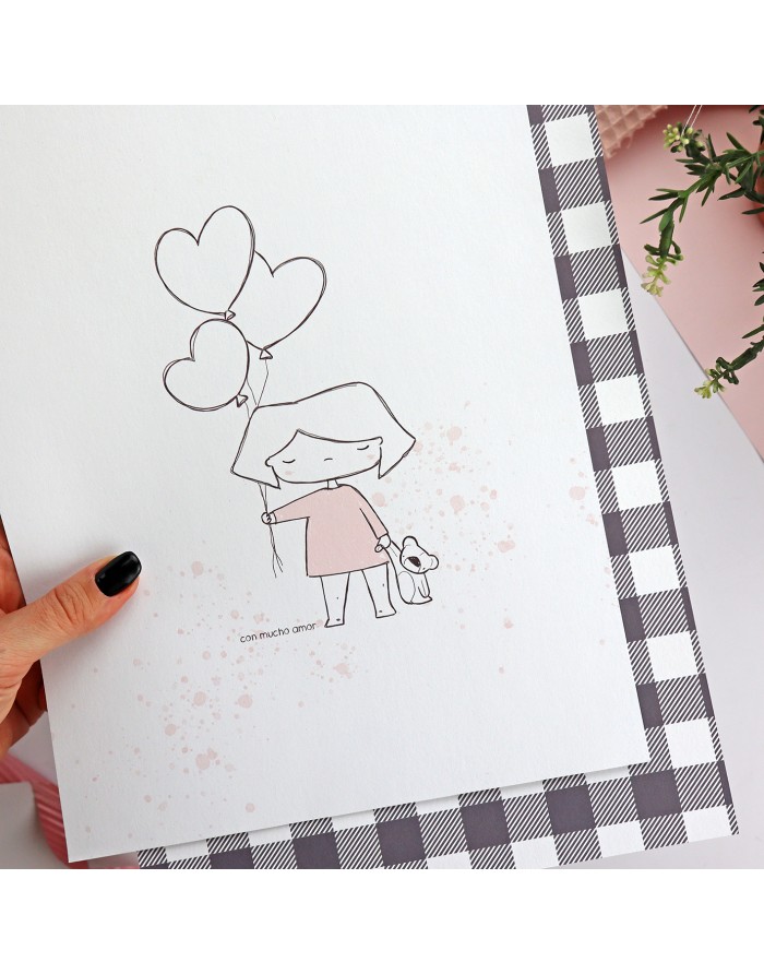 Celia Love DIE-CUT Set of 2 sheets | Alúa Cid