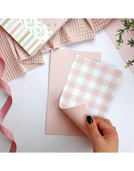 Vichy Love DIE-CUT Set of 2 sheets | Alúa Cid