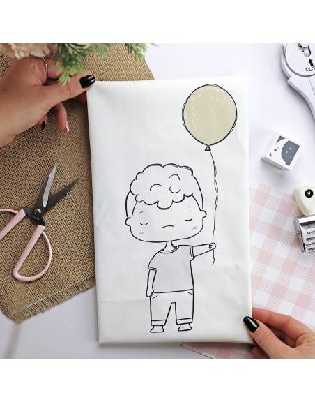 Joel Love fabric panel | We Love collection