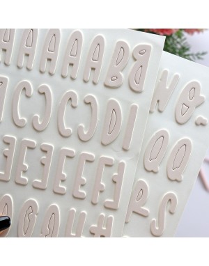 Baby Pink Chipboard Alphabet 2