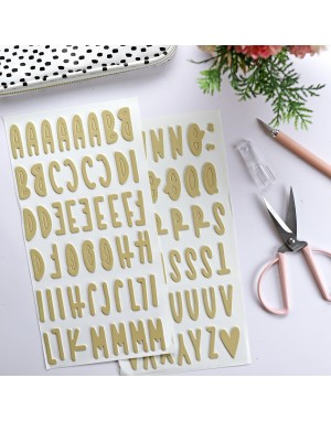 Toffee Chipboard Alphabet 2