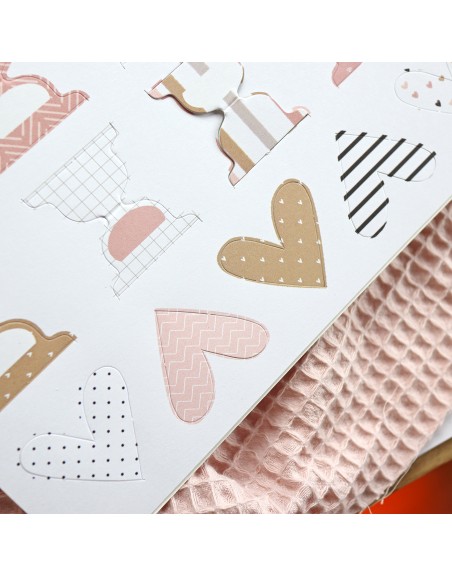 New Love 12x12" paper pad | Alúa Cid design