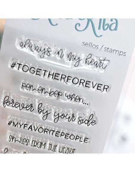 Family Moments ENGLISH clear stamps set | Alúa Cid