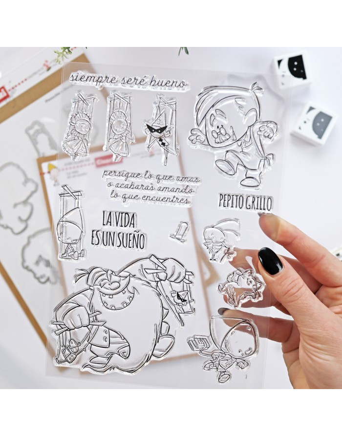 La vida es sueño clear stamps set |...