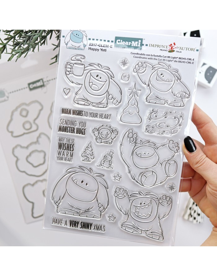 Happy Yeti dies set | ClearMi