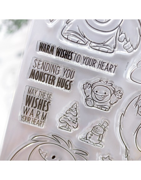 Happy Yeti dies set | ClearMi