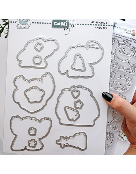 Happy Yeti dies set | ClearMi
