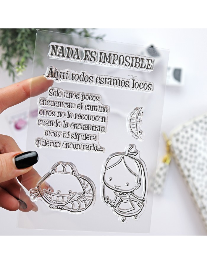 Stamp nada es imposible of Clearmi Stamp nada es imposible of Clearmi