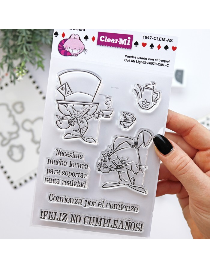 Mucha locura clear stamps set | ClearMi