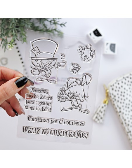 Mucha locura clear stamps set | ClearMi
