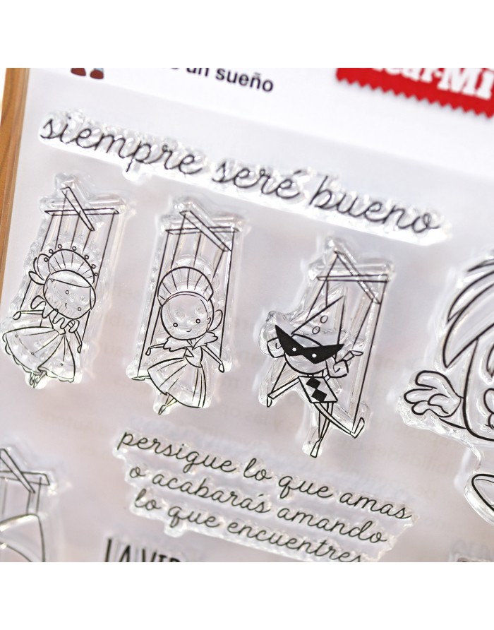 Pinocho clear stamps set | ClearMi
