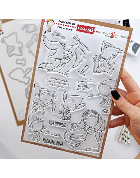 Stamp Pide un deseo of Clearmi