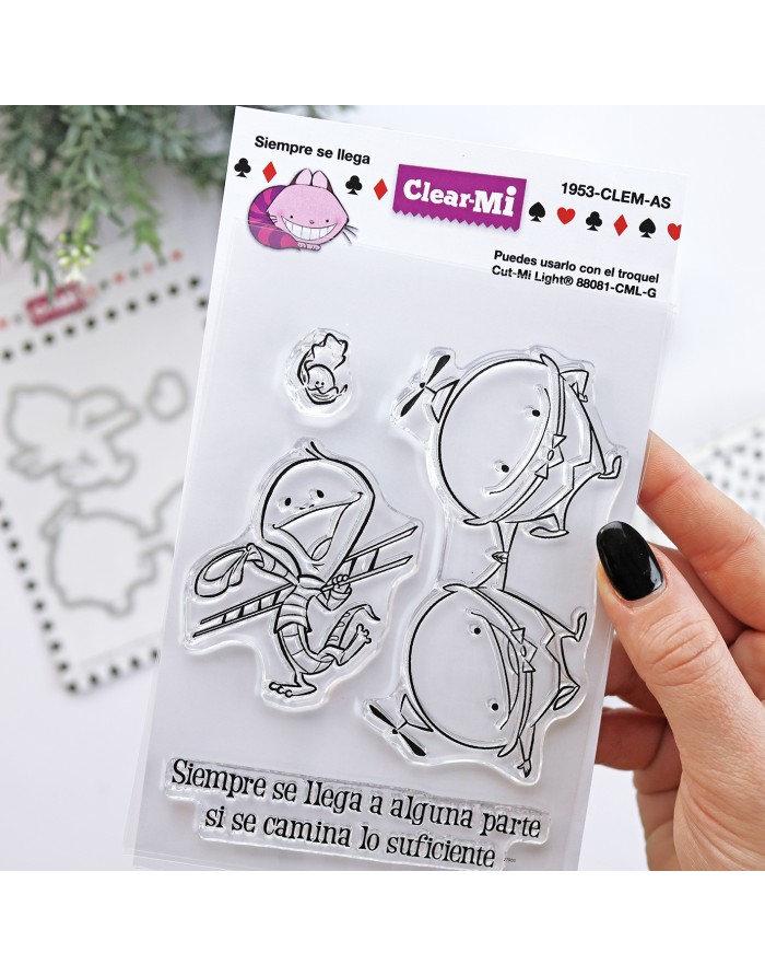 Siempre se llega clear stamps set |...