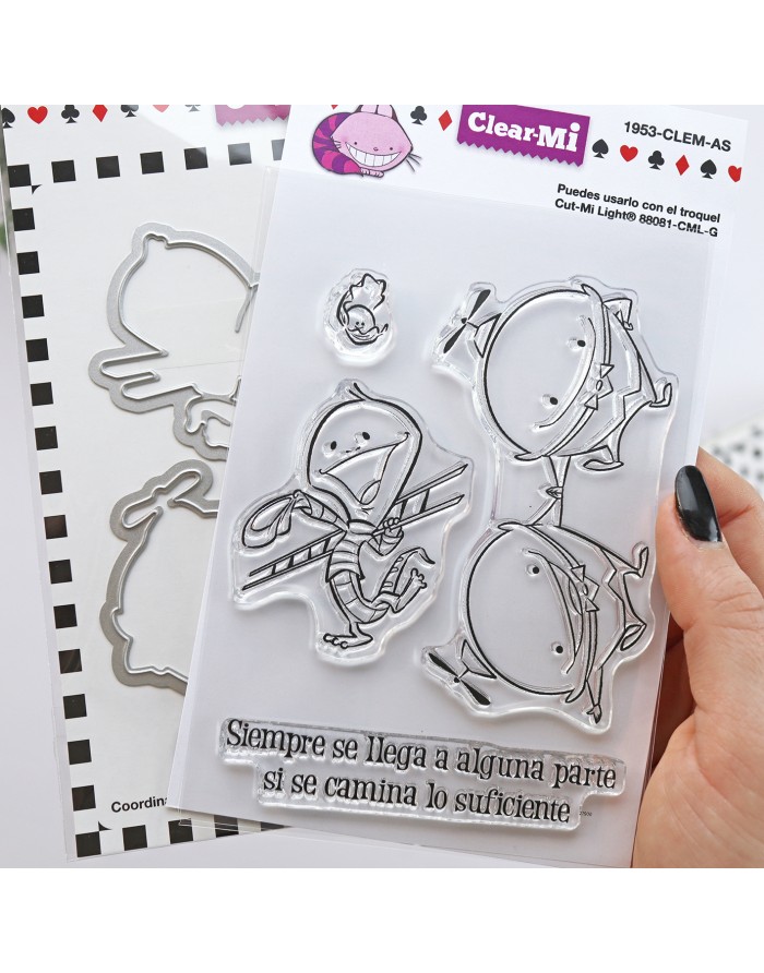 Siempre se llega clear stamps set |...
