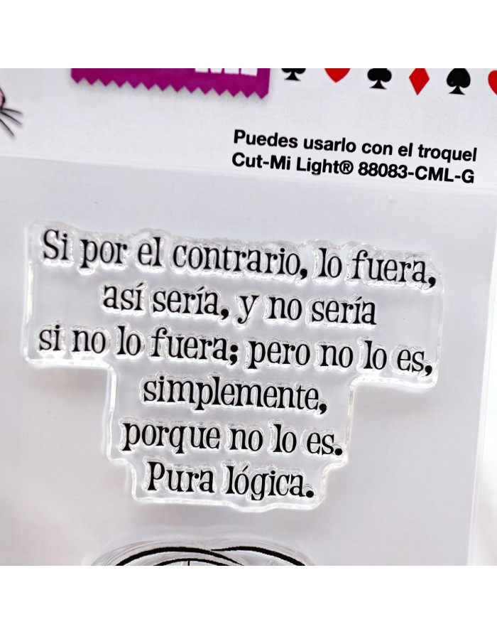 Pura lógica clear stamps set | ClearMi